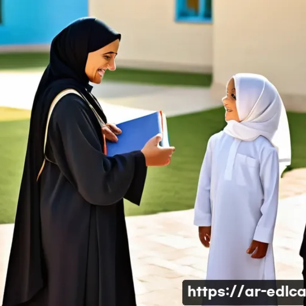 학생의 성장과 발전을 위한 파트너십 - **Prompt:** A vibrant and warm image depicting the strong partnership between home, school, and comm...